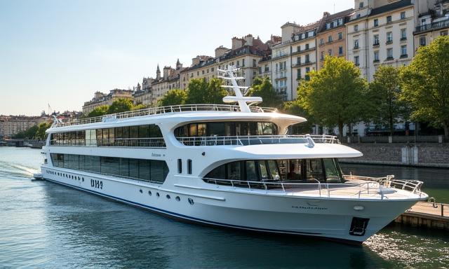 Luxury Riverboat on the Rhine